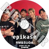 K-POP DVD �Х󥿥� EPIKASE RM & SUGA 2026.03.26 ���ܸ���뤢�� RM SUGA ���奬 BANGTAN KPOP DVD