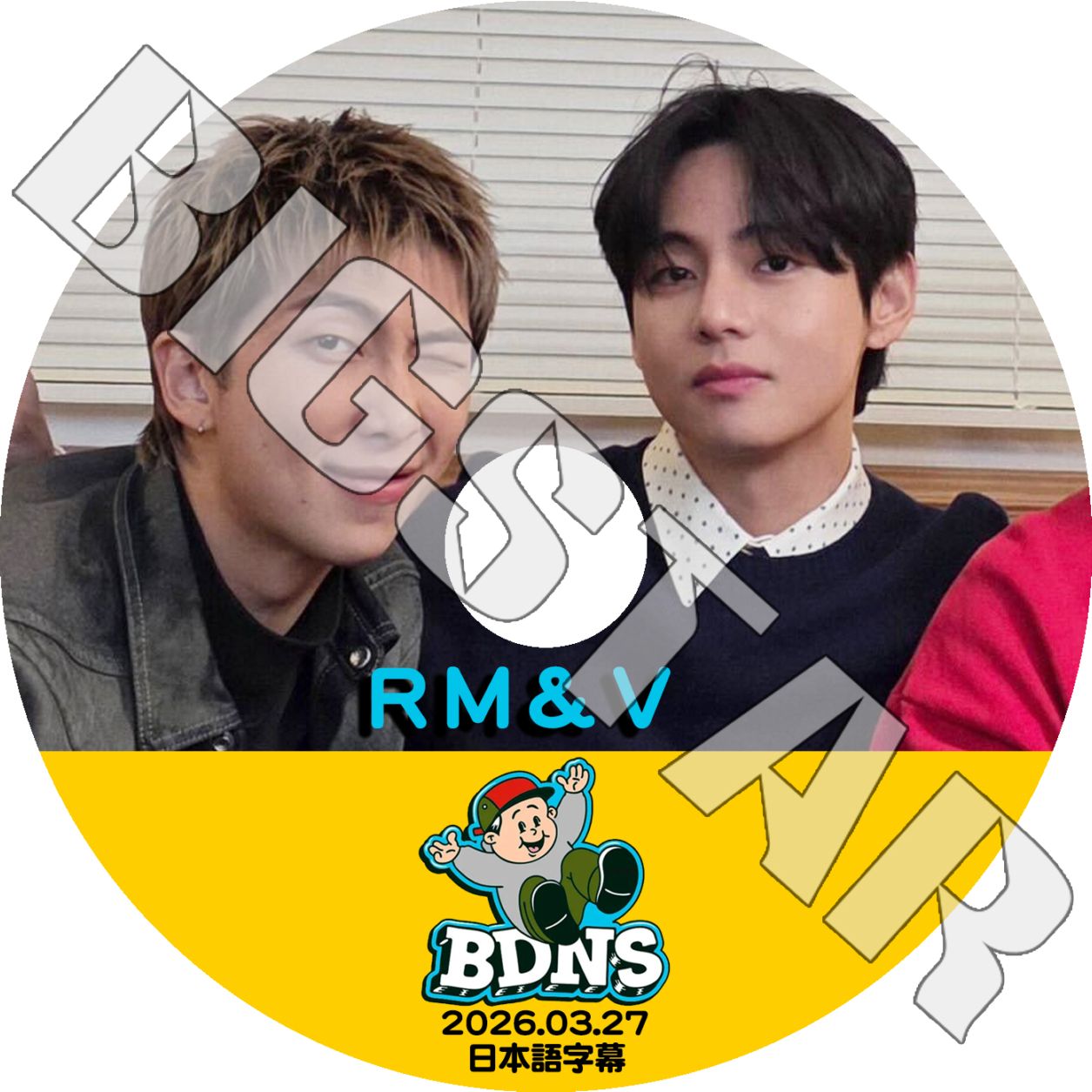 K-POP DVD �Х󥿥� BDNS RM & �ƥҥ�� 2026.03.27 ���ܸ���뤢�� BANGTAN KPOP DVD
