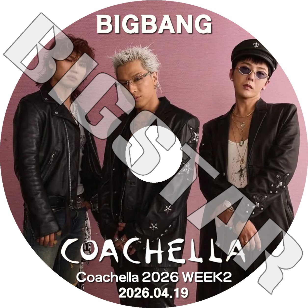 K-POP DVD BIGBANG COACHELLA 2026 WEEK2 2026.04.19 ビックバン D