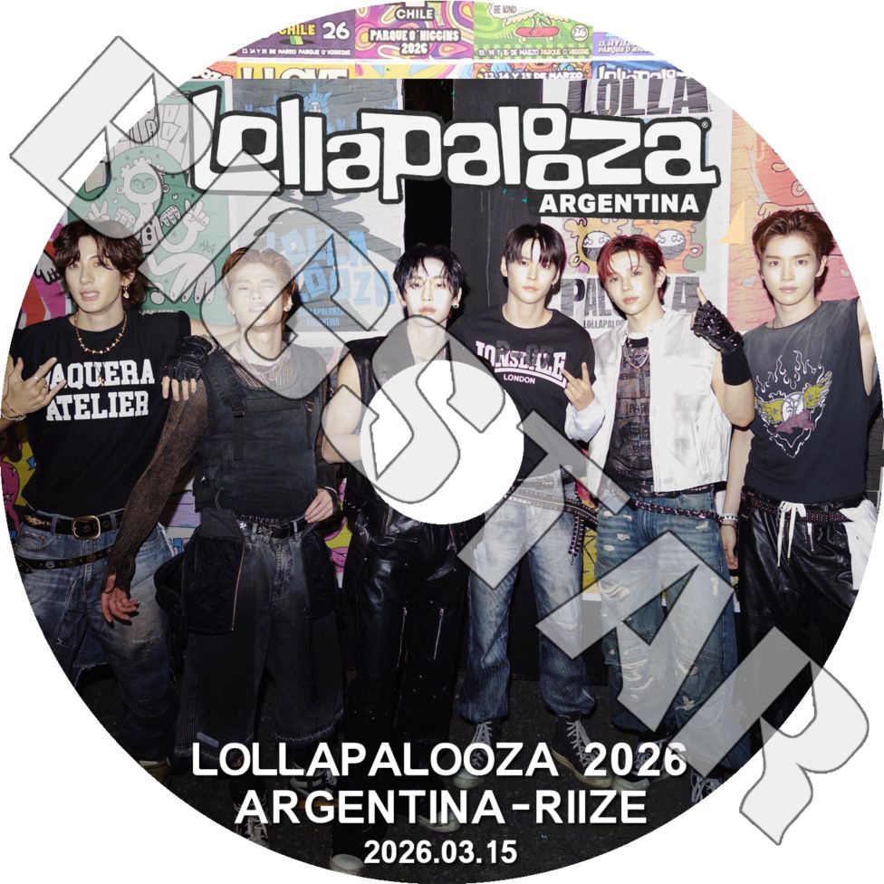 K-POP DVD RIIZE Lollapalooza 2026 ARGENTINA 2026.03.15 日本語字幕