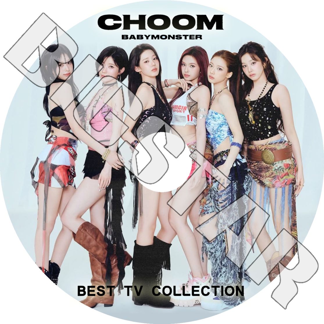 K-POP DVD BABYMONSTER 2026 BEST TV - CHOOM WE GO UP HOT SAUCE Love