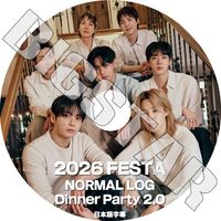 K-POP DVD �Х󥿥� 2026 FESTA NORMAL LOG DINNER PARTY2.0 ���ܸ���뤢�� BANGTAN KPOP DVD