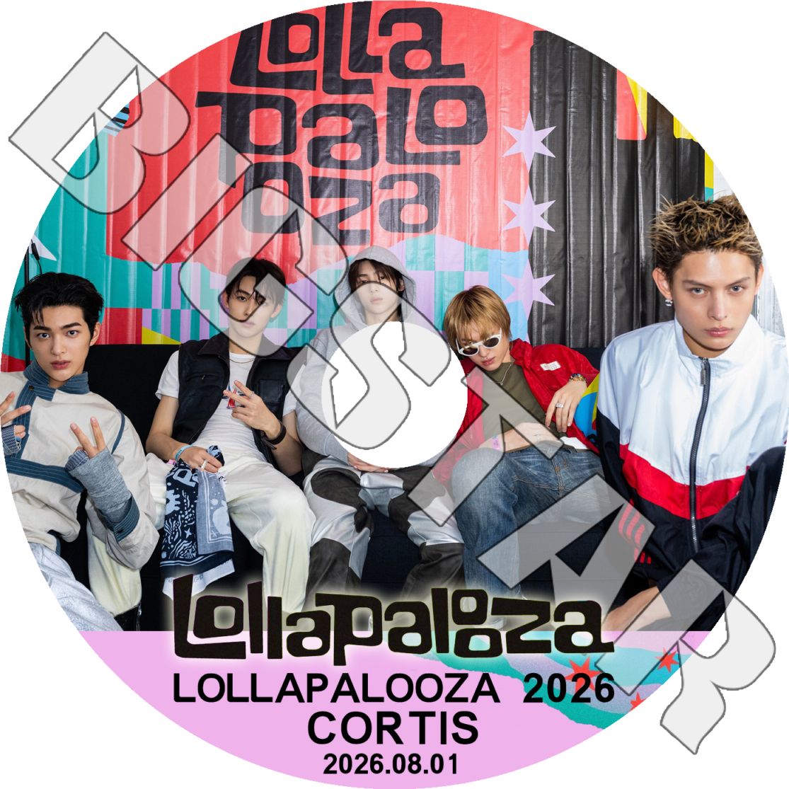 K-POP DVD CORTIS 2026 Lollapalooza LIVE 2026.08.01 ���ܸ����ʤ� CORTIS ����ƥ��� KPOP DVD