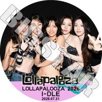 K-POP DVD I-DLE Lollapalooza LIVE 2026.07.31 ���ܸ����ʤ� (G)I-DLE �襸�㥢���ɥ� KPOP DVD