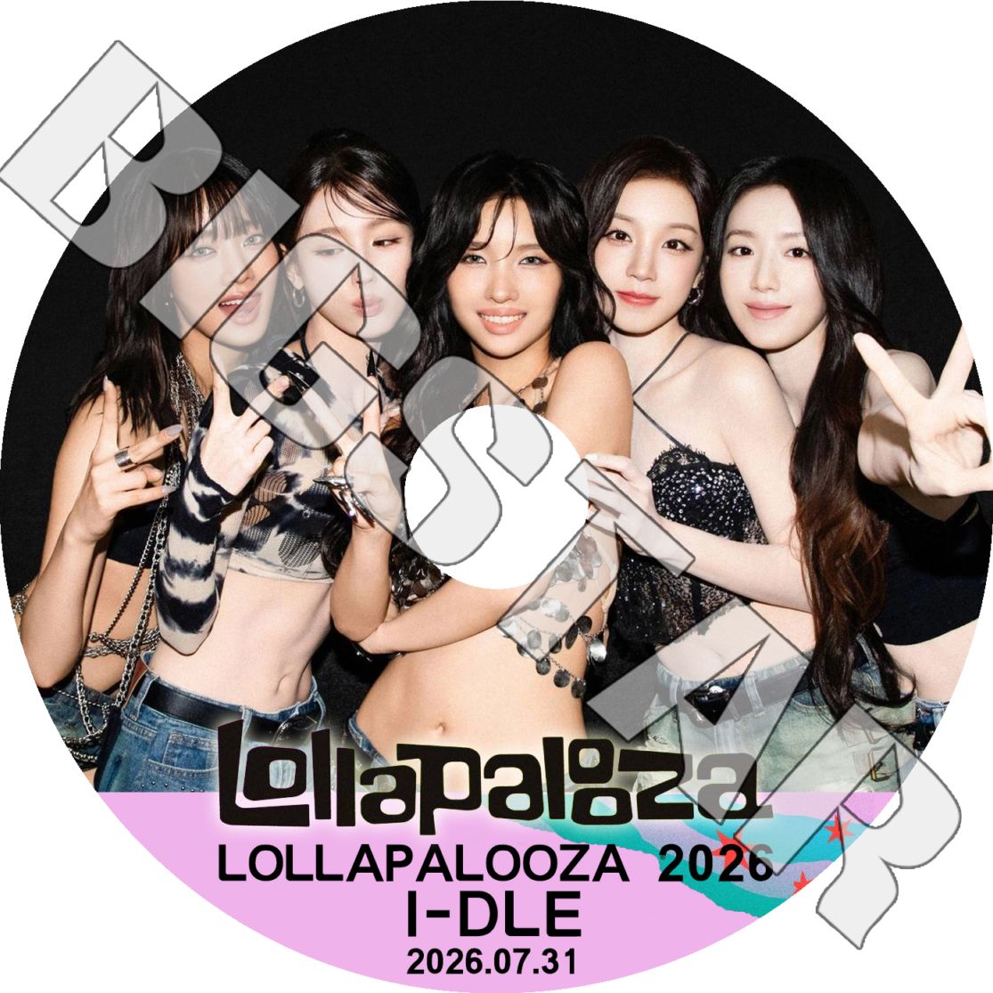 K-POP DVD I-DLE Lollapalooza LIVE 2026.07.31 ���ܸ����ʤ� (G)I-DLE �襸�㥢���ɥ� KPOP DVD