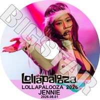 K-POP DVD BLACK PINK Lollapalooza LIVE JENNIE�� 2026.08.01 BLACKPINK �֥�å��ԥ� ������ JENNIE KPOP DVD