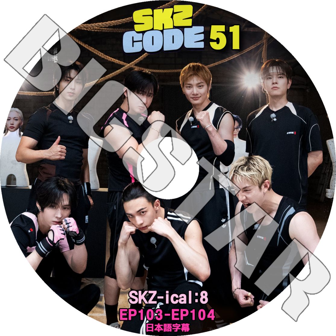 K-POP DVD STRAY KIDS SKZ CODE #51 EP103-EP104 日本語字幕あり Stray