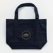 キャンバスミニトートバッグ/ミッドナイトブルー【次回入荷未定】