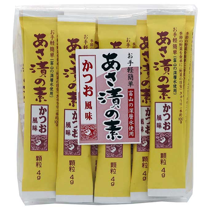 あさ漬の素 かつお風味 4g×30本