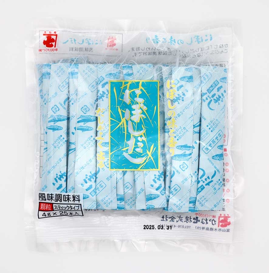 風味調味料 にぼしだし 4g×25本