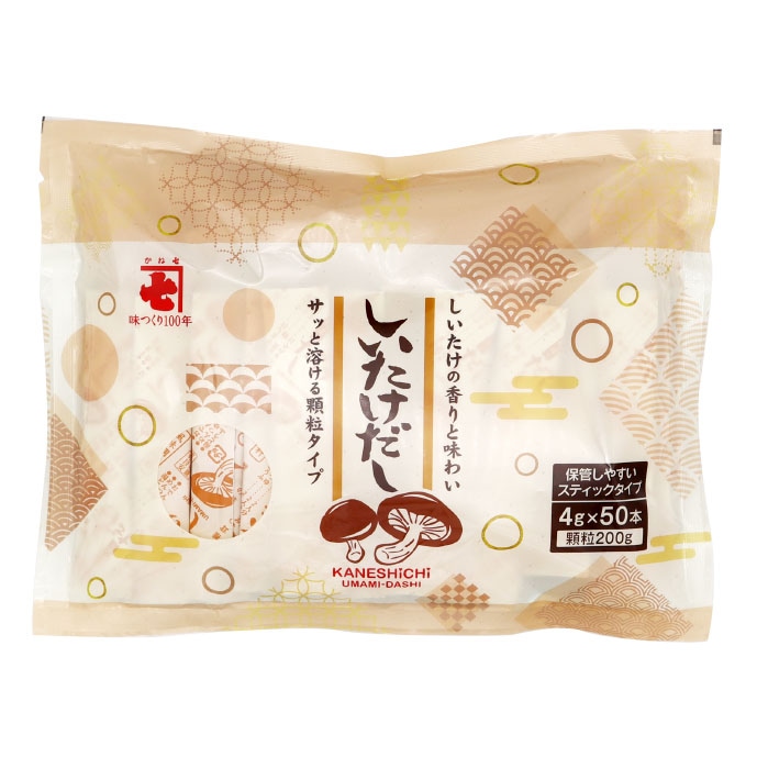 風味調味料 しいたけだし 4g×50本