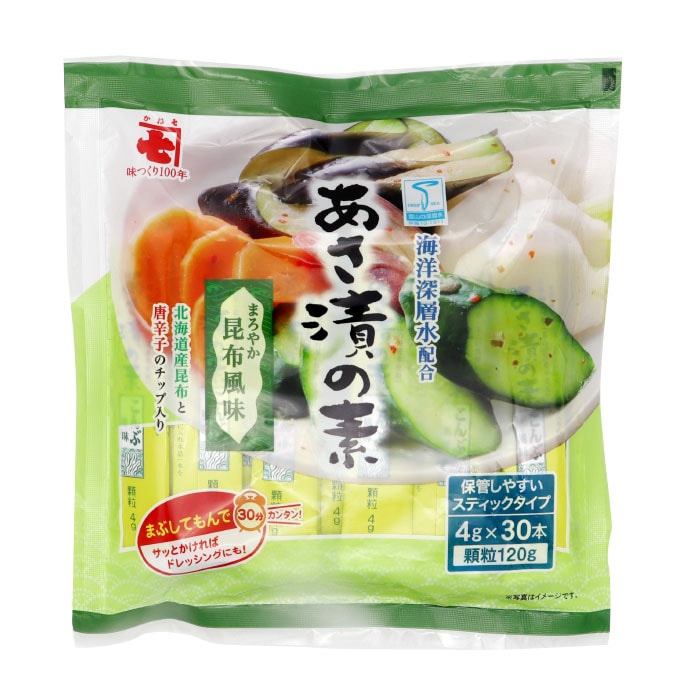 あさ漬の素 こんぶ風味 4g×30本