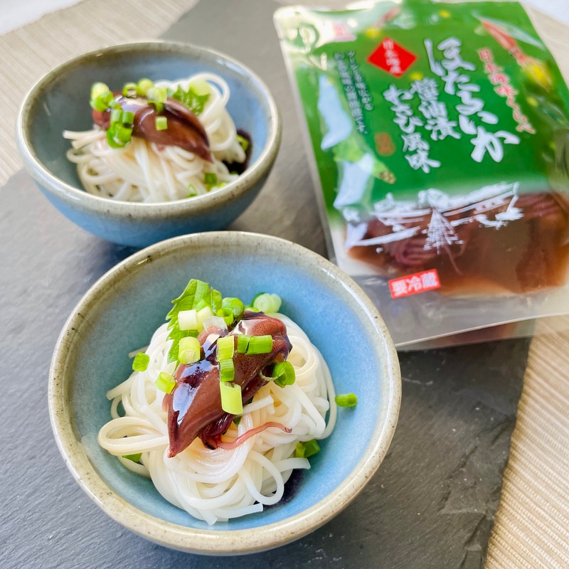 ほたるいか醤油漬わさび風味100g(HW-P) | すべての商品 | かね七