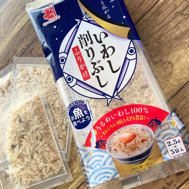 いわし削りぶしふりかけ 2.5g×5袋