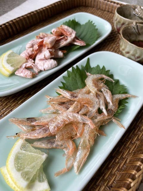 甘えび焙り干し9g | 小魚珍味 | かね七オンラインショップ