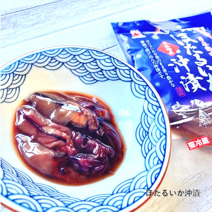 ほたるいか沖漬100g(HZ-P) | ほたるいか | かね七オンラインショップ