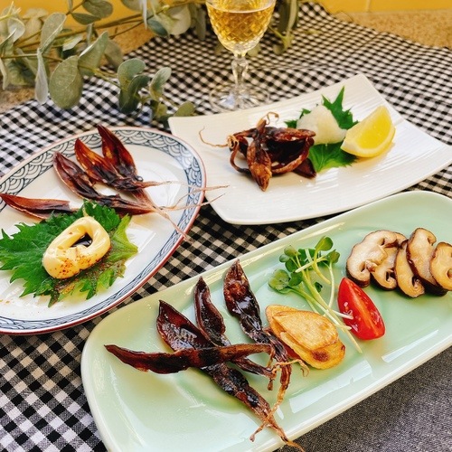 ほたるいかいしる干し７尾