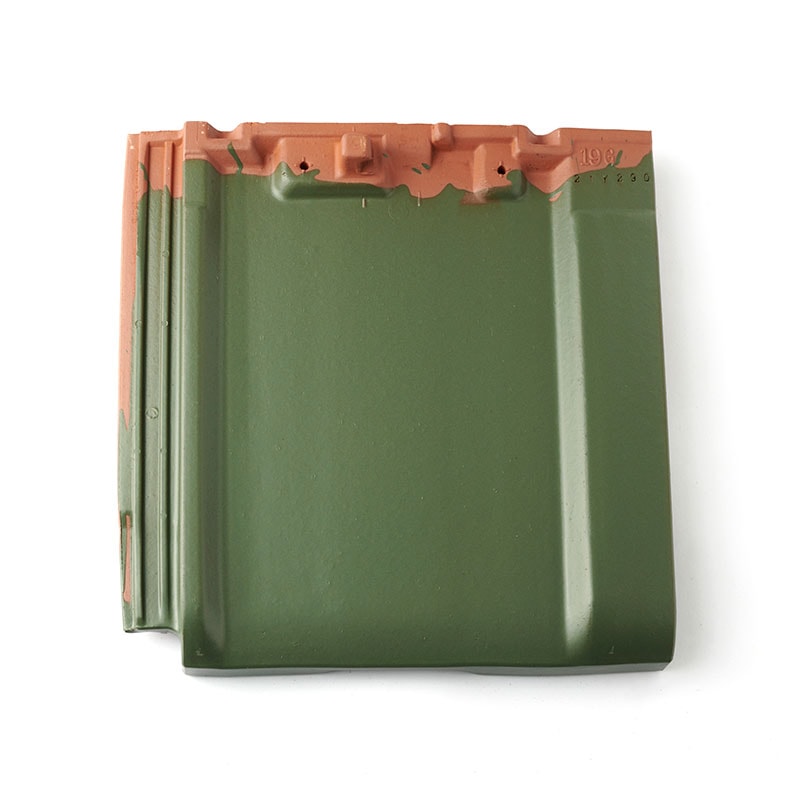 【送料無料】栄四郎瓦 プラウドUU40G 平板瓦 マットグリーン