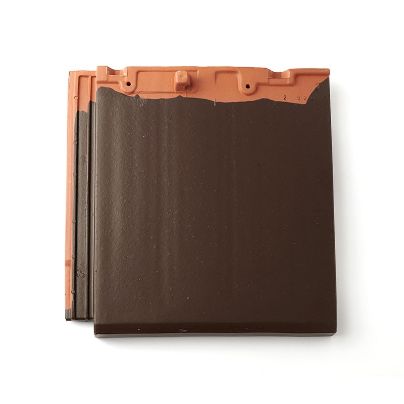 【送料無料】栄四郎瓦 プラウドプレイン 平板瓦 マットブラウン