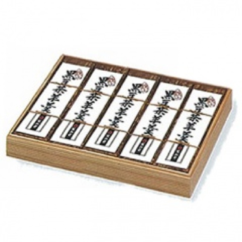 黒豆茶羊羹 木箱・棹・5本入り | 黒豆茶羊羹（大棹・中棹） | 黒豆茶