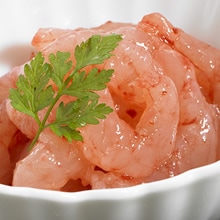 北海道産・甘えびの塩辛　(ビン)65g