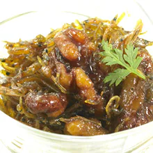 北海道日本海産　くるみ入り生たきしらす佃煮　50g(パック)