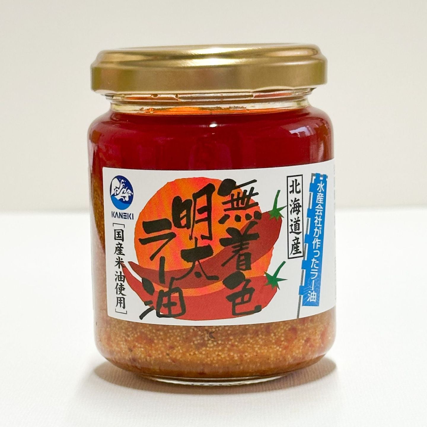 北海道産　無着色　明太ラー油　120g