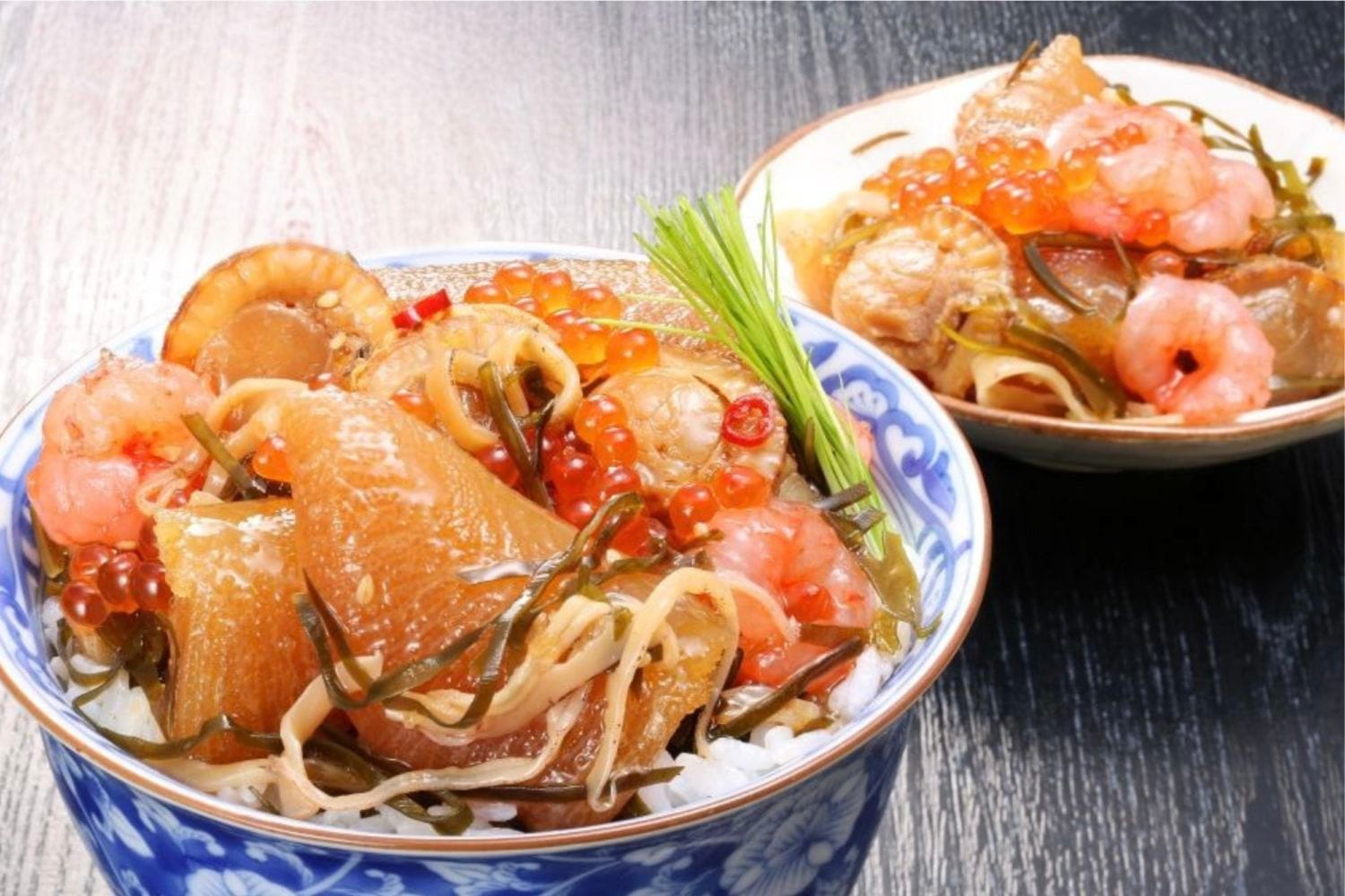 彩り海鮮松前漬(いくら・ほたて・えび入り)　100g