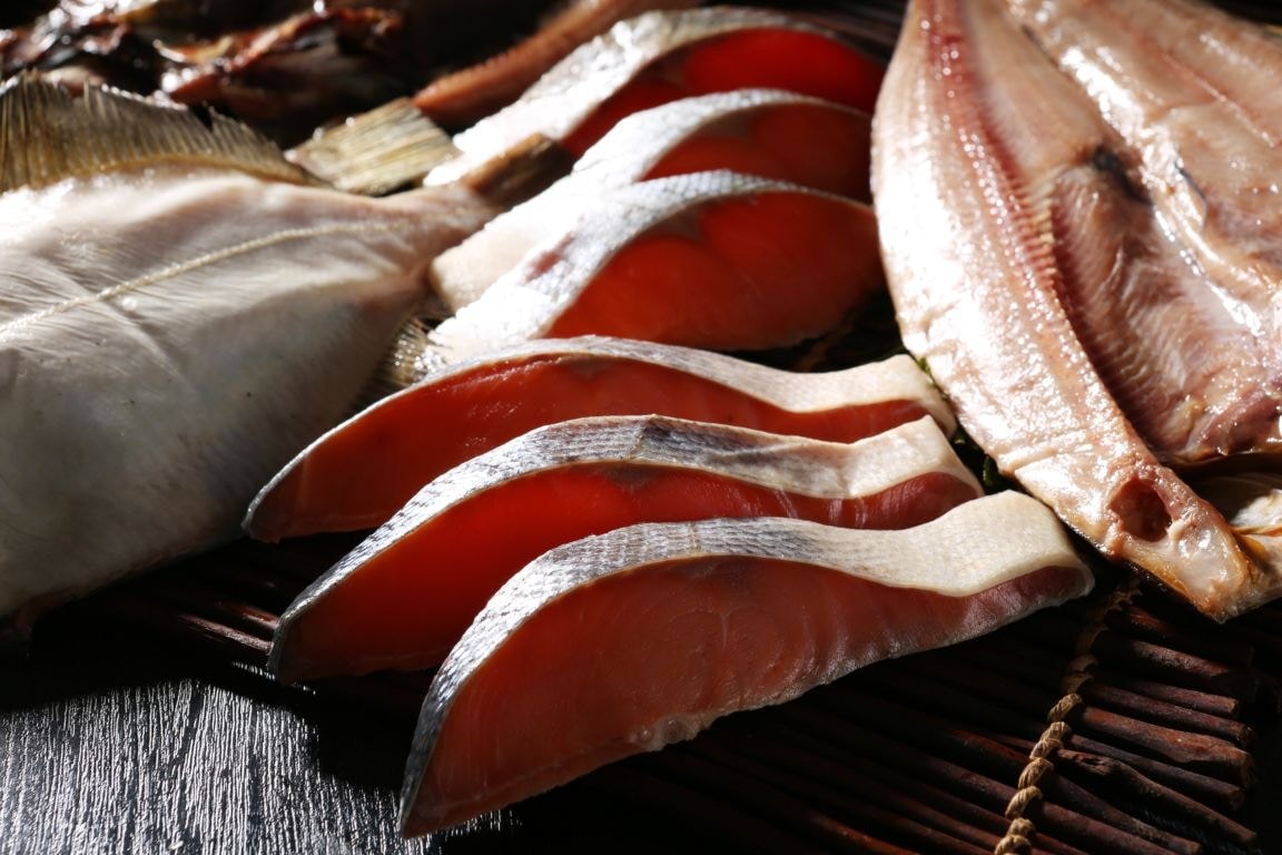 干物セットB(根ぼっけ開き特々大4枚・開きにしん特大2枚・干し宗八大1枚・開きさば特々大１枚）