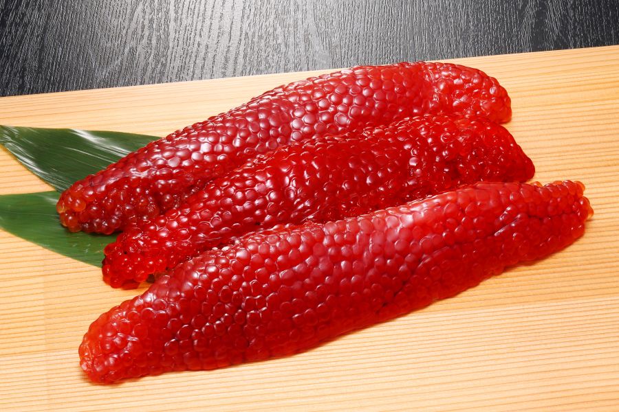 アメリカ産　紅鮭すじこ　300g(トレイパック)