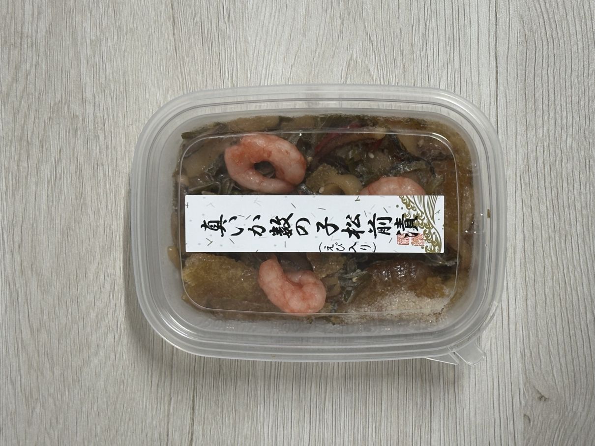 えび入り真いか数の子松前漬　100g(パック)