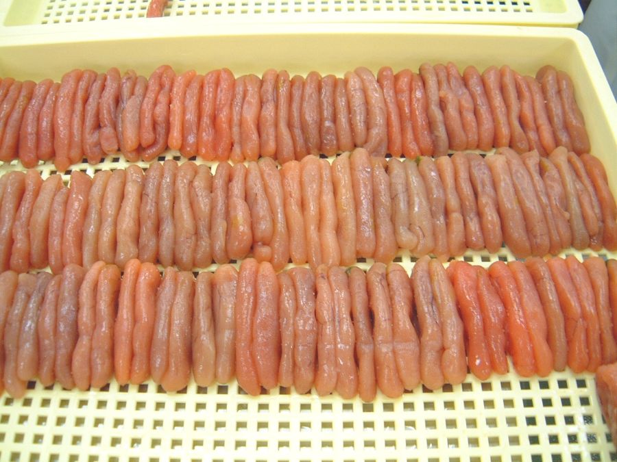 北海道近海産　無着色　たらこ　500g