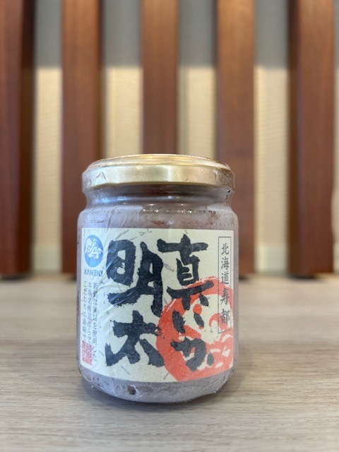 北海道産　真いか明太　180g(ビン・化粧箱無）