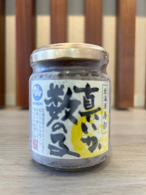 北海道産　真いか数の子　120g(ビン・化粧箱無)