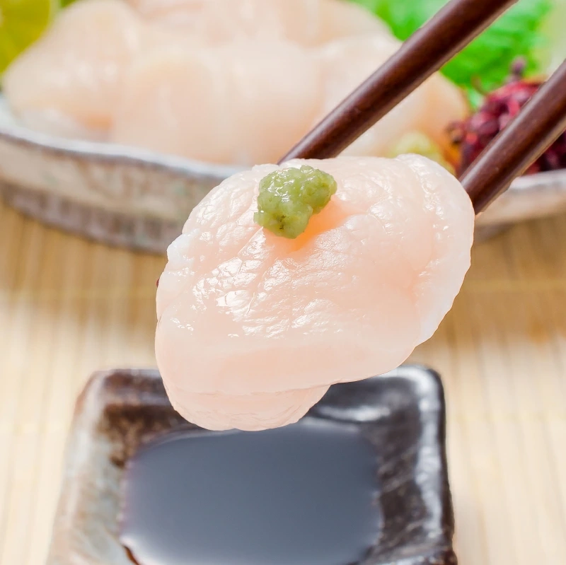 北海道産 生冷凍ほたて貝柱 210g 6Sサイズ(1kg/81～100個) | 刺し身