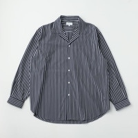 46G Atmosphere Stripe Open Collar Shirt