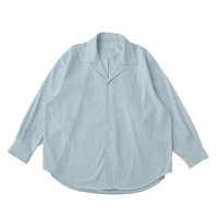 46G Atmosphere Emboss Open Collar Shirt