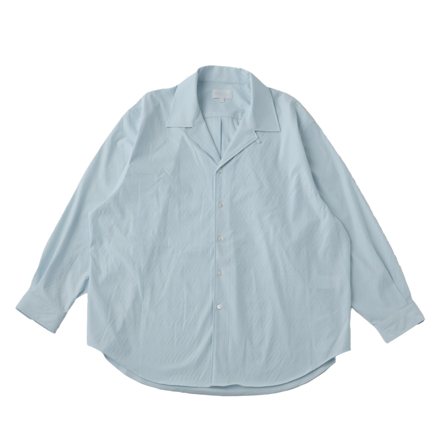 soldout】46G Atmosphere Emboss Open Collar Shirt | KANEMASA PHIL 