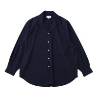 soldout46G Atmosphere Emboss Open Collar Shirt