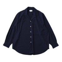 46G Atmosphere Emboss Open Collar Shirt