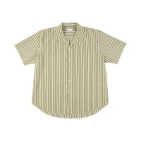 soldout46G Atmosphere Stripe Open Collar SS Shirt