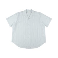 soldout46G Atmosphere Stripe Open Collar SS Shirt