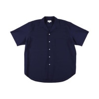 46G Atmosphere Emboss Open Collar SS Shirt