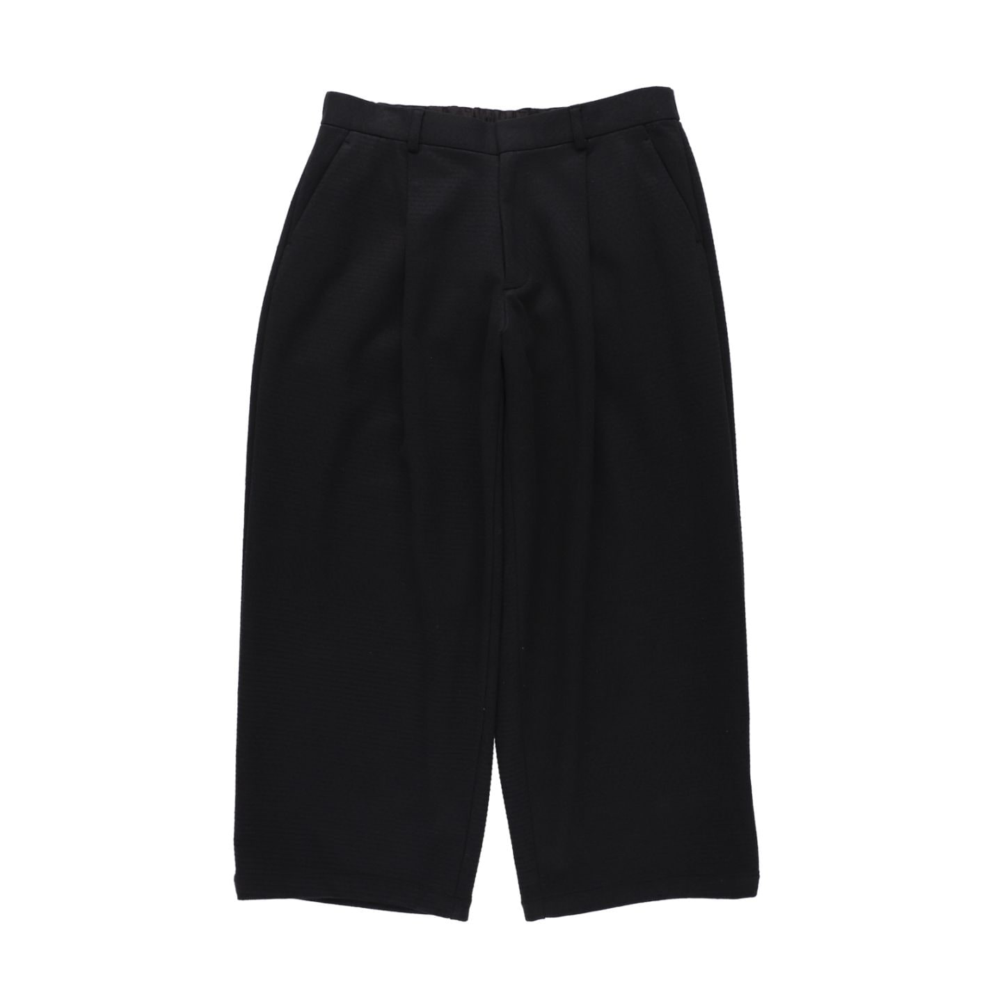 36G Needle Punch Wide Slacks | KANEMASA PHIL. OFFICIAL ONLINE STORE