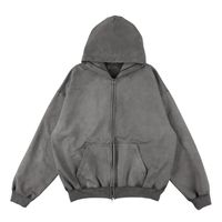 36G Fine Sweat Zip Hoodie