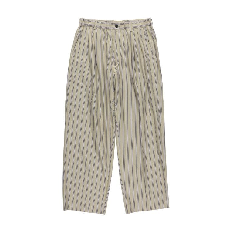 46G Stripe Tuck Easy Pants | KANEMASA PHIL. OFFICIAL ONLINE STORE