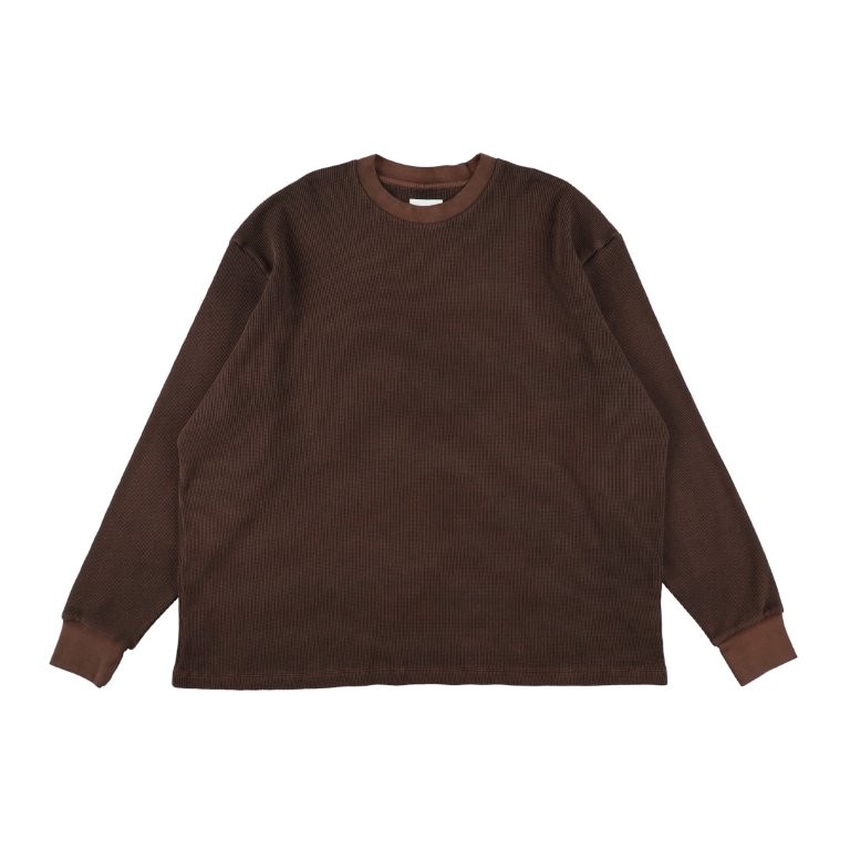 soldout】18G Garment Dye Waffle | KANEMASA PHIL. OFFICIAL ONLINE STORE