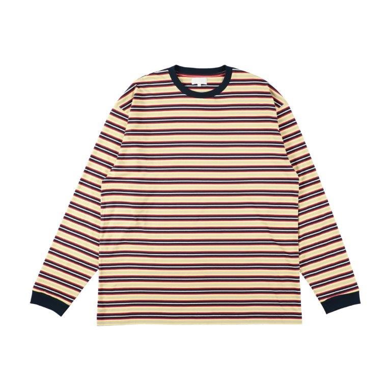 36G Multi Border L/S Tee