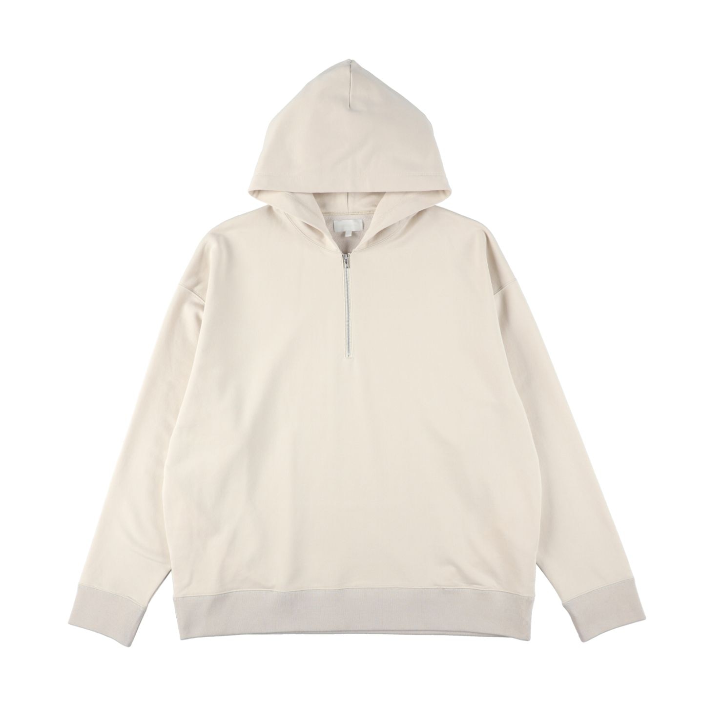 28G Cupro Half Zip Hoodie