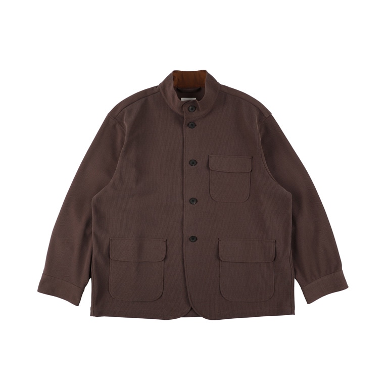 28G Cupro Zip Sweat | KANEMASA PHIL. OFFICIAL ONLINE STORE
